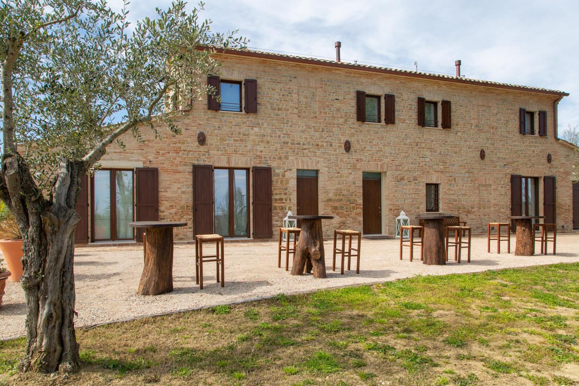 Bed and Breakfast Il Casolare Gradara Esterno foto